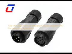 M16 5 Pin 300V Push Lock водонепроницаемый круговой разъединитель IP67 для тяжелых применений