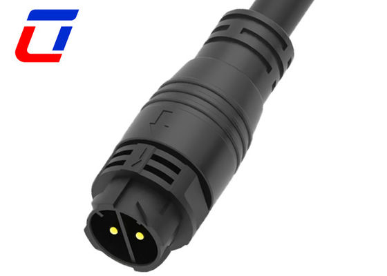 IP67 10 Gauge 2 Pin Waterproof DC Power Connector M25 Кабельный соединитель с быстрым замыканием