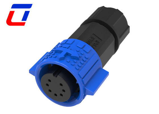 M19 7 Pin Automotive Waterproof Male Female Connector для подачи сигнала с низкой мощностью