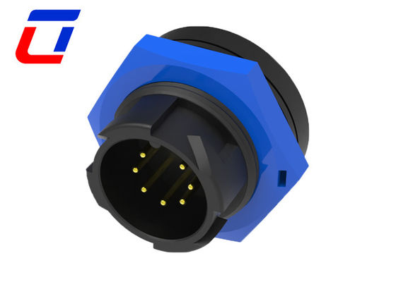 M19 7 Pin Automotive Waterproof Male Female Connector для подачи сигнала с низкой мощностью