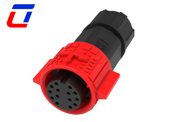 M19 Push Lock Circular 14 Pin Male Female Connector водонепроницаемая проволока к борту
