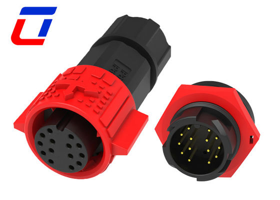 M19 Push Lock Circular 14 Pin Male Female Connector водонепроницаемая проволока к борту