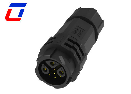 3 Power 5 Pin водонепроницаемый соединитель данных 15A M19 Круговой проволочный соединитель