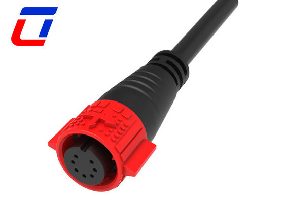 7 Pin 5A Push Lock Wire To Board Кабельные соединители водонепроницаемые, формованные с кабелем M19