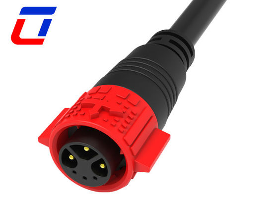 M19 Push Locking 3+3 Multi Pin Cable Plug Connector водонепроницаемый для комбинированного сигнала питания