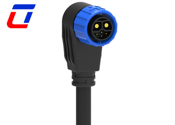 1 Grounding 2 Power 5 Data M23 IP67 Waterproof Connector Push Locking