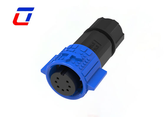IP67 Data 7 Pin Male Female Connector M19 Wire To Board Внешние соединители