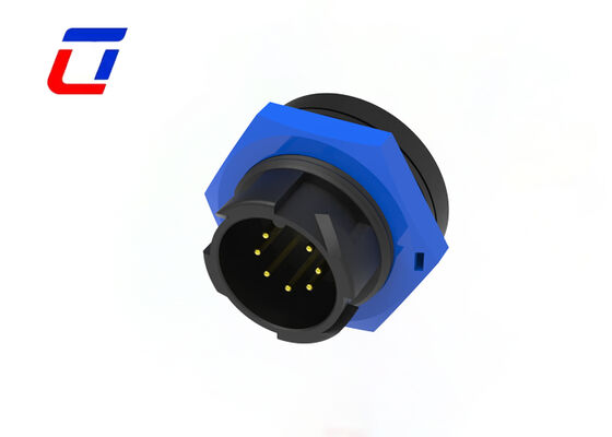 7 Pin Male Female Connector M19 Wire To Board  Outdoor Connectors