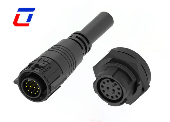 Высокостабильные водонепроницаемые быстроразъемные соединители провод-плата PA66 M19 12Pin