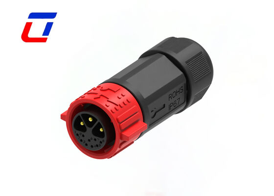 3+9 Pin Power And Signal Connectors M25 Quick Lock Wire To Board  Connector