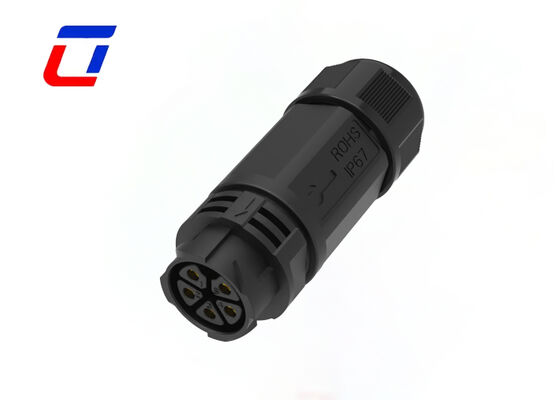 50A M25 5 Pin Male Female Connector IP67 Quick Release Solar Connectors For Power