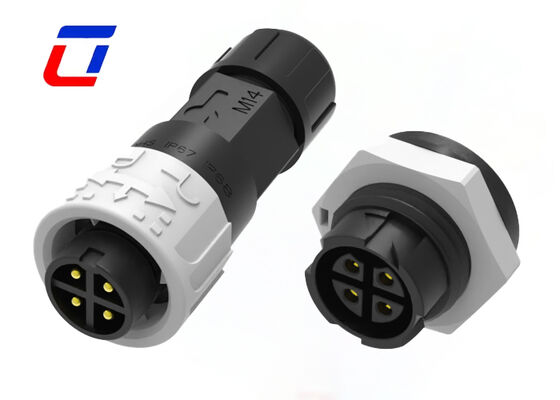 Круговая панель с монтируемым соединителем 4Pin M16 IP67 10A