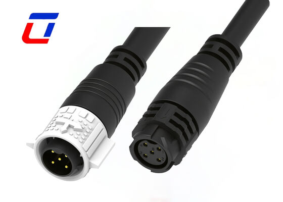 20A M19 5 Pin Waterproof Connector PA66 Power Pin Electrical Connectors