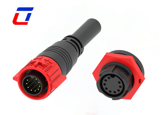 M19 Мужской Женский Разъем 9Pin Сигнал Открытый Водонепроницаемый Кабель К Плате