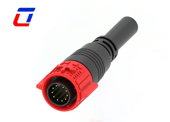 PA66 M19 Кабельные разъемы с подъемным приводом 10 пин IP67