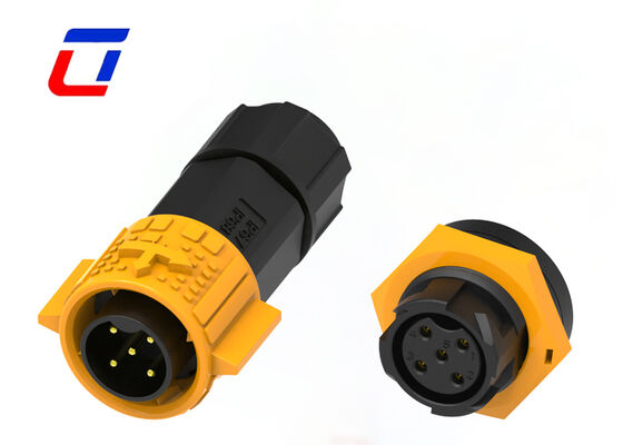 5 штифтов электрические мужские женские разъемы M19 высокий ток провода к панели соединителя