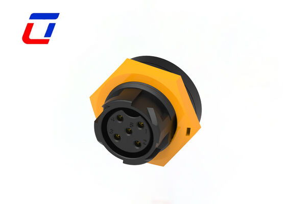 5 штифтов электрические мужские женские разъемы M19 высокий ток провода к панели соединителя