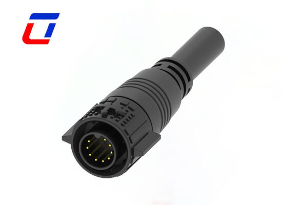 M19 Wire To Board Connector 9 Pin Outdoor Quick Lock Signal Сплавленные соединители