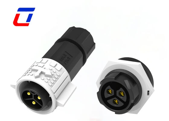 Электрический соединитель для водонепроницаемой перегородки с 3 булавками