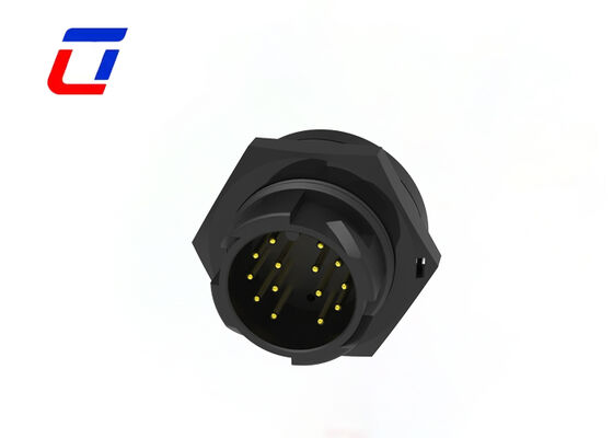 M19 Водонепроницаемые разъемы для переборок, 14-контактный разъем для питания от провода к плате, 300 В
