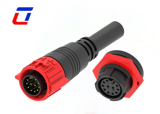 M19 12 пин водонепроницаемый кабельный разъединитель IP67 300V Led Quick Connector