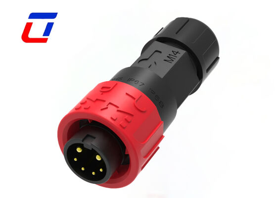 M16 300V Round Connector XLR Waterproof 2+4 Multi Pin Connectors Power Signal Plug