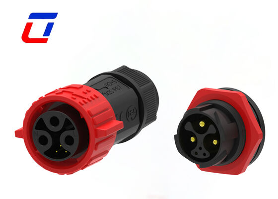M25 3+3 Pin Led Connector Quick Lock Wire Splice Connector водонепроницаемый IP67