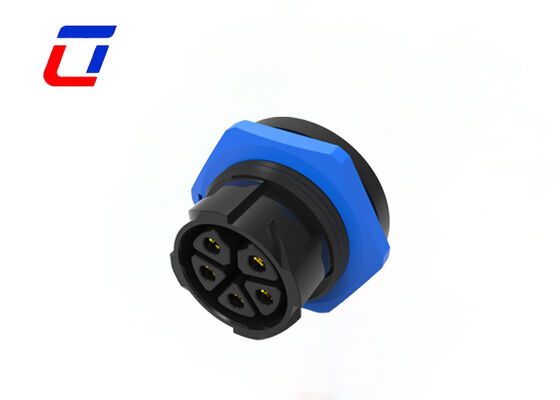 M25 Мужчина Женщина Коннектор перегородки быстрый выпуск 5 штифтов панель монтажный соединитель