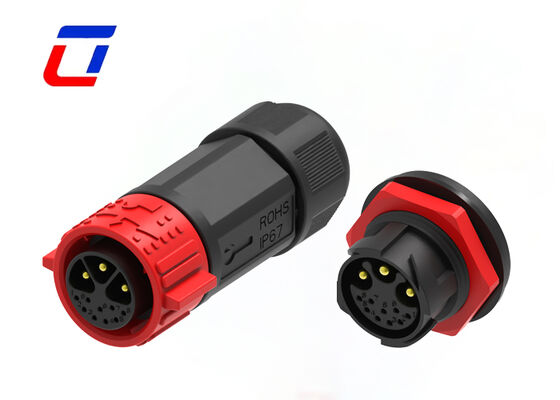 300В M25 3+9 Pin водонепроницаемый разъем Push Pull Multi Pin ODM разновидности разъема
