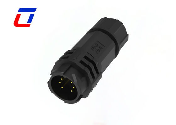 10A M19 6 Pin LED Quick Connector 300V Data Водостойкий соединитель для промышленности