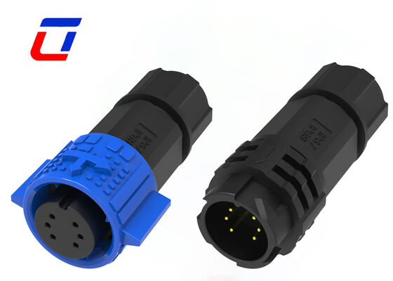 M19 6 Pin Male Female Connector 10A Промышленные водонепроницаемые соединители