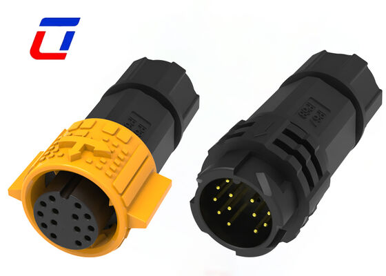 Низкий ток M19 Круговое водонепроницаемое соединение OEM Push Lock 14 Pin Data Connector