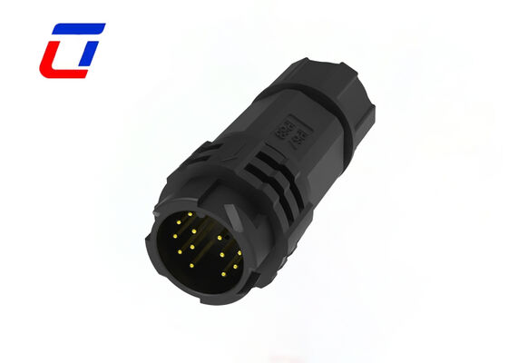 Низкий ток M19 Круговое водонепроницаемое соединение OEM Push Lock 14 Pin Data Connector