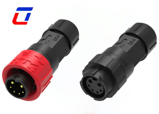 M16 300V Круглый разъем XLR водонепроницаемый 2+4 Multi Pin Connectors Сигнал питания