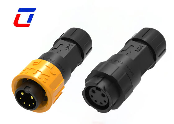 M16 300V Круглый разъем XLR водонепроницаемый 2+4 Multi Pin Connectors Сигнал питания
