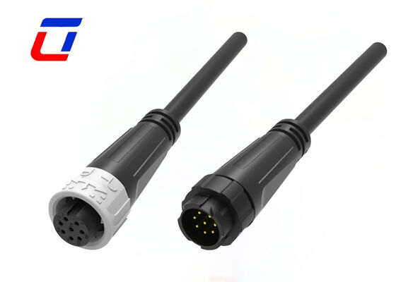 300V M16 8 Pin Push Pull Cable Connectors Мужчина Женщина Формированный сигнальный соединитель Поставщик