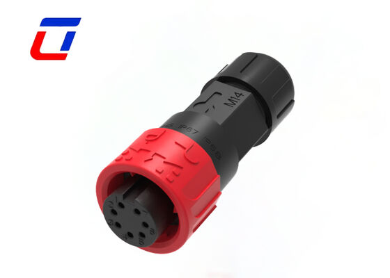 IP67 M16 7 Pin 300V низковольтные светодиодные разъемы Круговые мужские женские размеры разъемов