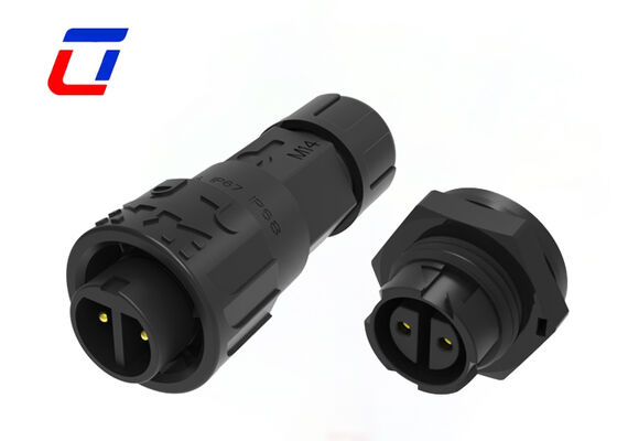 M16 10A IP67 соединители водонепроницаемый быстрый замок женский к мужскому соединителю для питания