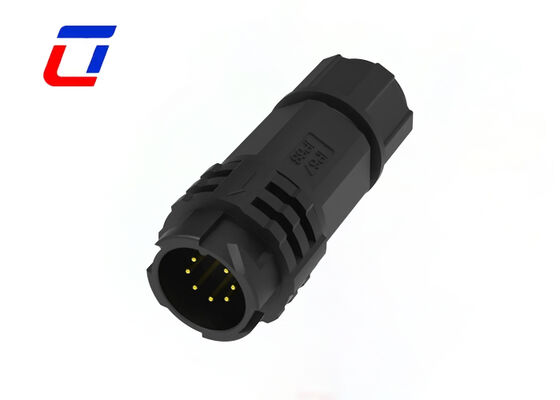 CE сертифицированные M19 300V подключатели для наружного освещения Круговое 7 пин водонепроницаемое соединитель