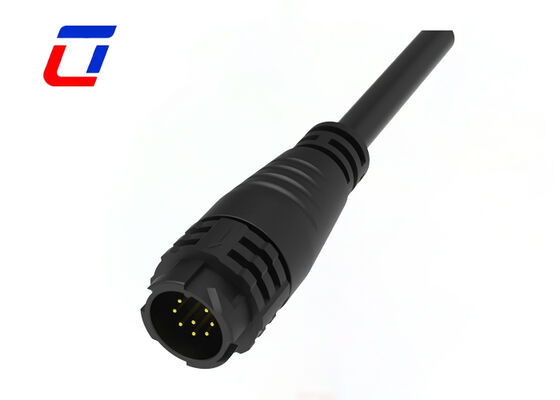 300В M19 8 Pin Data Connector Quick Lock Автомобильные водонепроницаемые проволочные соединители