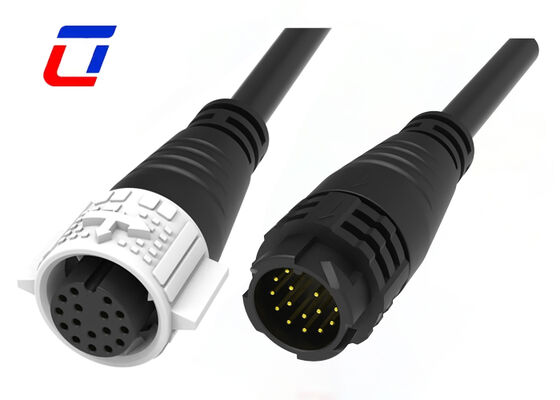 M19 16 Pin Signal Male Female Connector Gold Plated IP67 соединители водонепроницаемые
