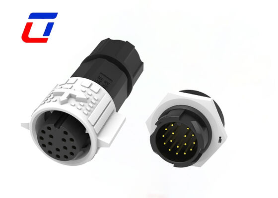 M19 16 Pin Signal Male Female Connector Gold Plated IP67 соединители водонепроницаемые