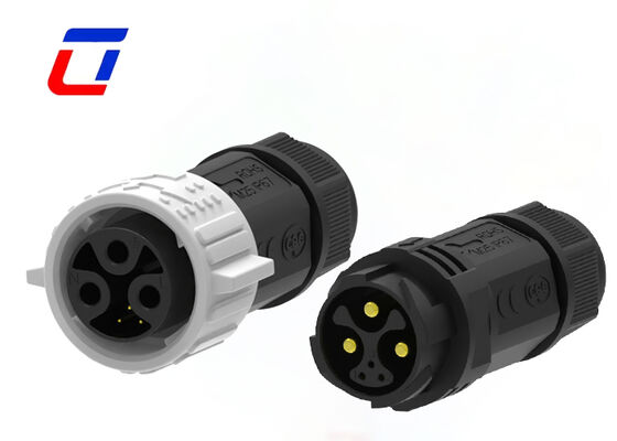 PA66 15A+5A M25 мужской женский водонепроницаемый соединитель 3+3 Multi Pin Connectors For Automotive