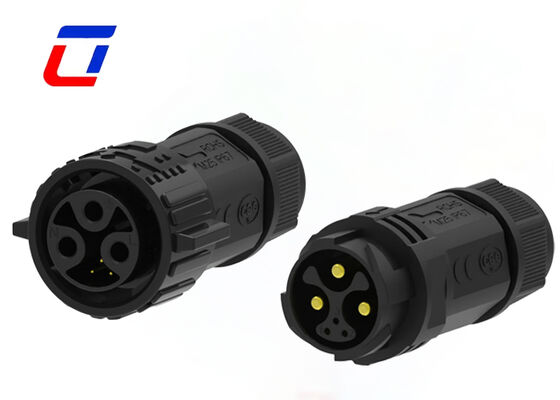 PA66 15A+5A M25 мужской женский водонепроницаемый соединитель 3+3 Multi Pin Connectors For Automotive