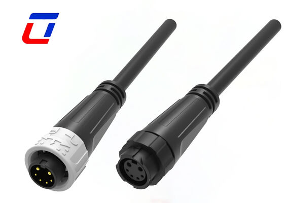 UL94-V0 M16 2+4 Multi Pin Male Female Connector Push Locking IP67 Wire Connector (Многоцепочечный мужской женский разъединитель)