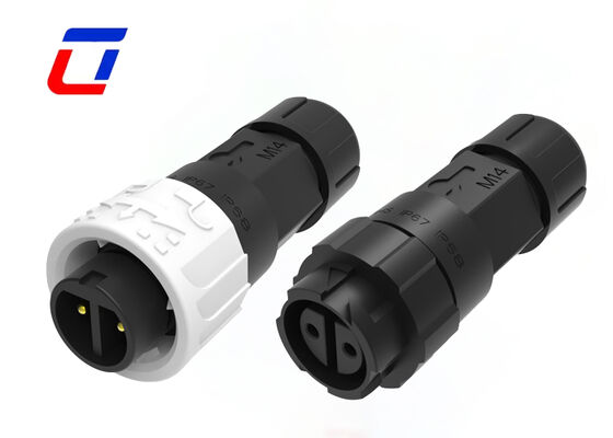 IP67 M16 10A 2 пинные водонепроницаемые разъемы ODM