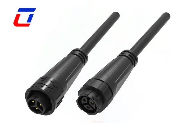 IP67 3 штифта соединитель мужской и женский M16 10A 300V водонепроницаемый разъединитель питания