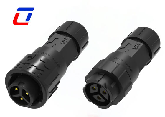 IP67 3 штифта соединитель мужской и женский M16 10A 300V водонепроницаемый разъединитель питания