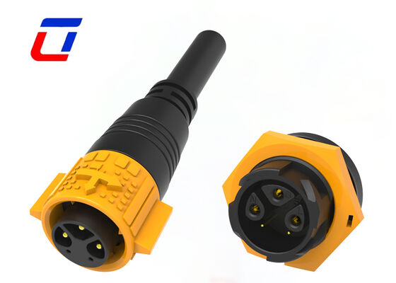 IP67 водонепроницаемый разъем M19 3+2 Pin 300V