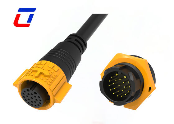 M19 IP67 водонепроницаемый соединительный провод 300V Multi Pin 2+20 Pin для солнечной системы